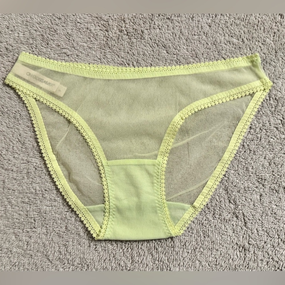 OnGossamer - Mesh Hip Bikini Panty - Small - Picture 2 of 4